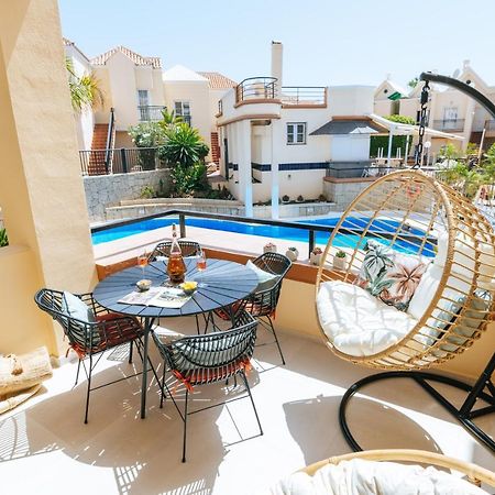 Amazing Renovated Pool View Apt, Aircon, 2 Min To Fanabe Beach Costa Adeje  Bagian luar foto