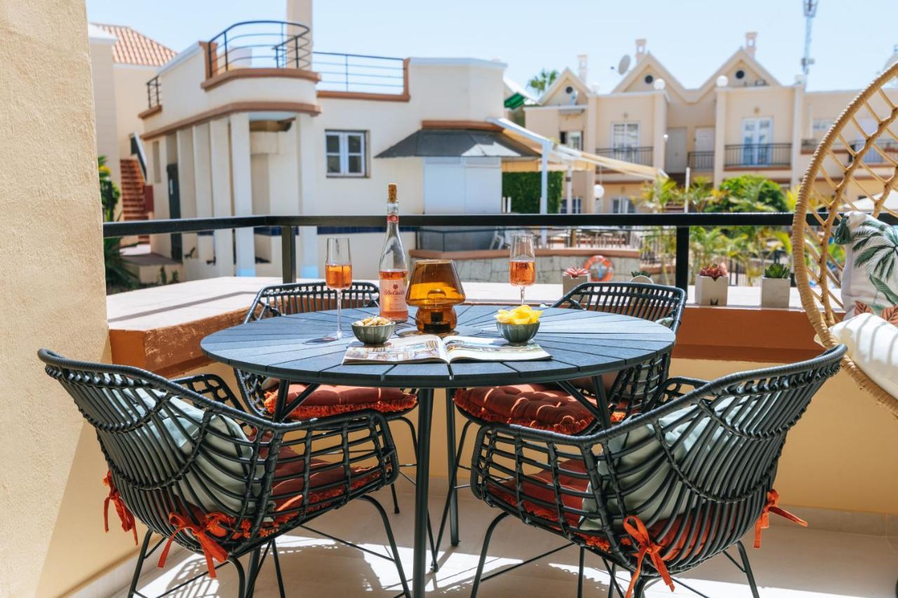 Amazing Renovated Pool View Apt, Aircon, 2 Min To Fanabe Beach Costa Adeje  Bagian luar foto