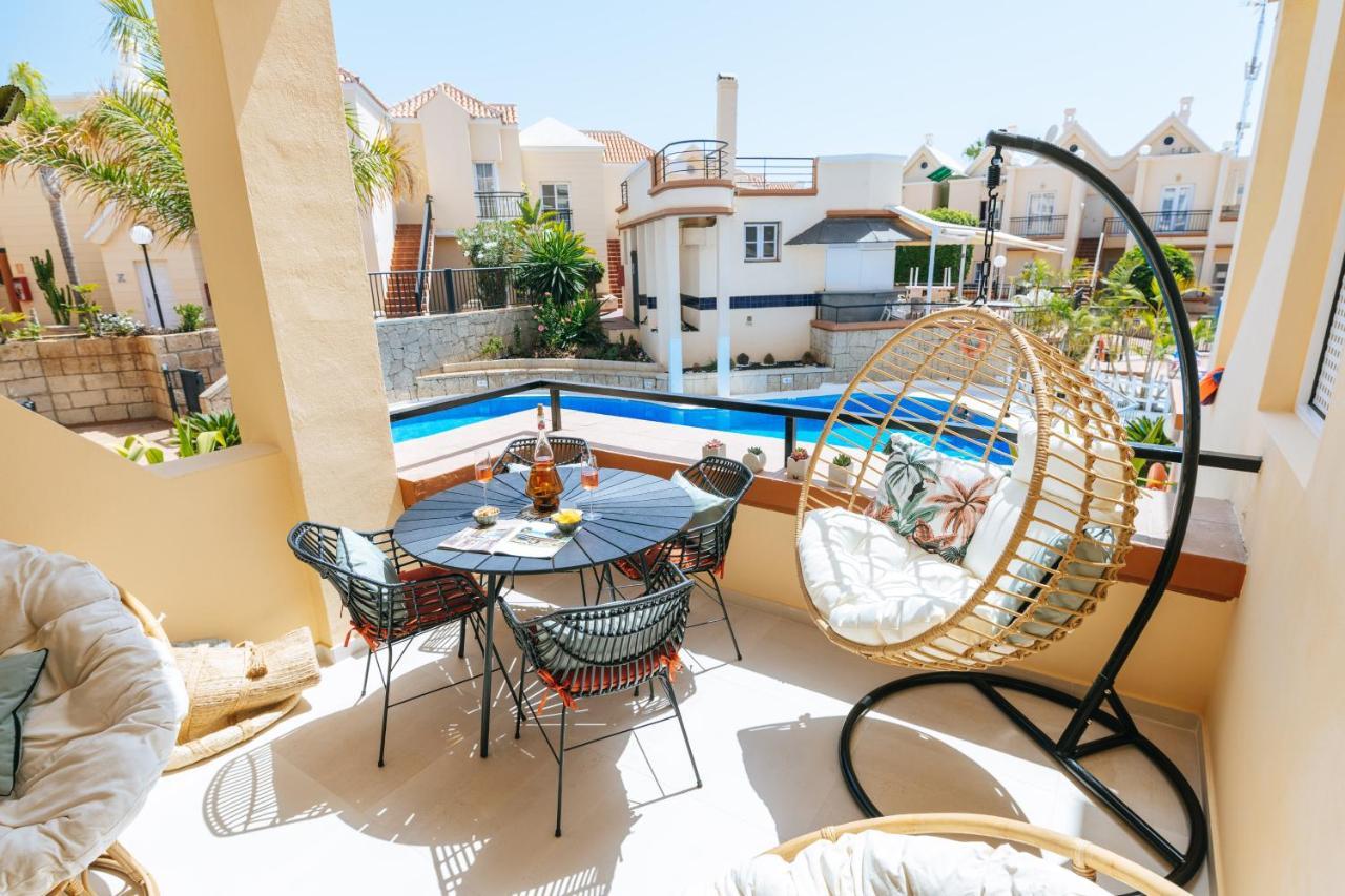 Amazing Renovated Pool View Apt, Aircon, 2 Min To Fanabe Beach Costa Adeje  Bagian luar foto