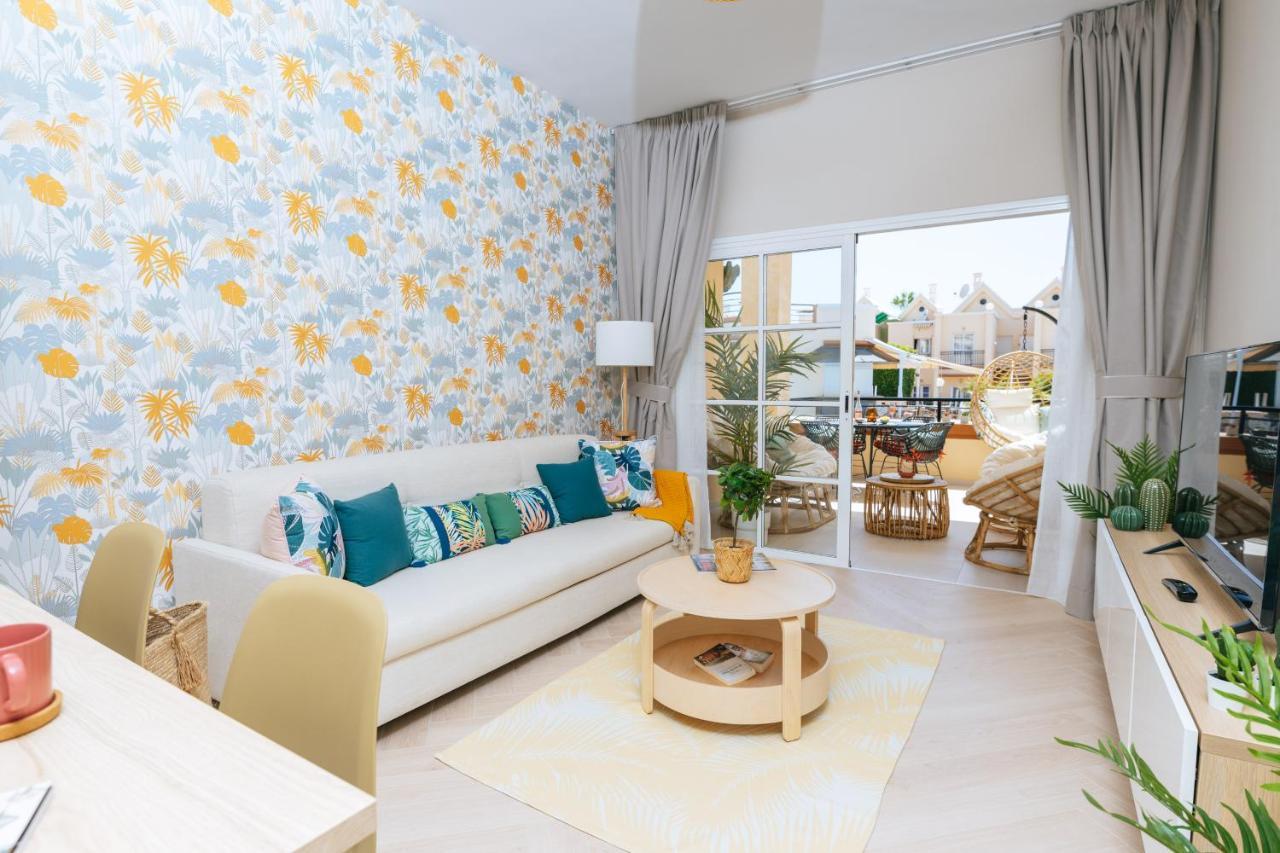 Amazing Renovated Pool View Apt, Aircon, 2 Min To Fanabe Beach Costa Adeje  Bagian luar foto