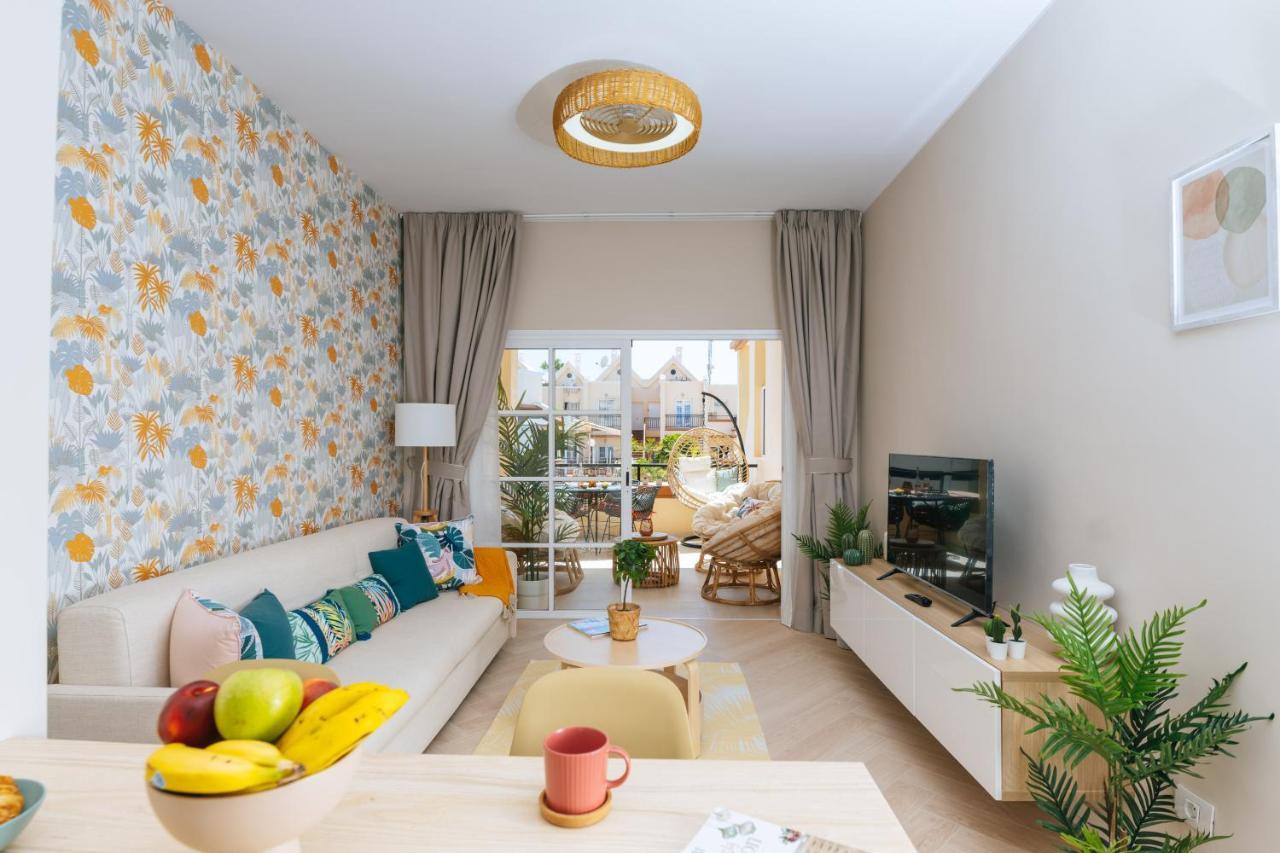 Amazing Renovated Pool View Apt, Aircon, 2 Min To Fanabe Beach Costa Adeje  Bagian luar foto